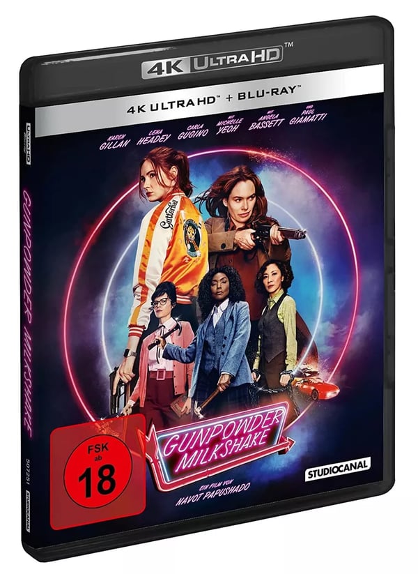 GUNPOWDER MILKSHAKE 2021 / Karen Gillan / 4K Ultra HD / RB Blu Ray Brand New