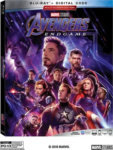 AVENGERS : ENDGAME Blu Ray Region free for Brand New