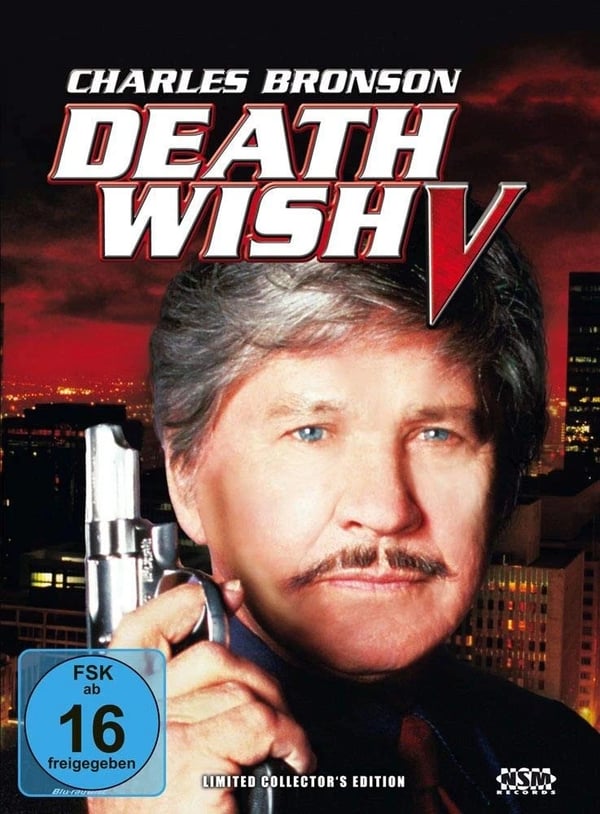 Death Wish 5 Face of Death uncut auf 888 limitiertes Mediabook (Bluray) Brand New