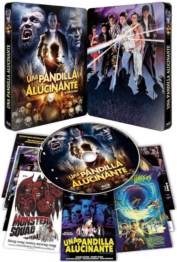 THE MONSTER SQUAD STEELBOOK / Remastered In 4K Region A B C Bluray Brand New