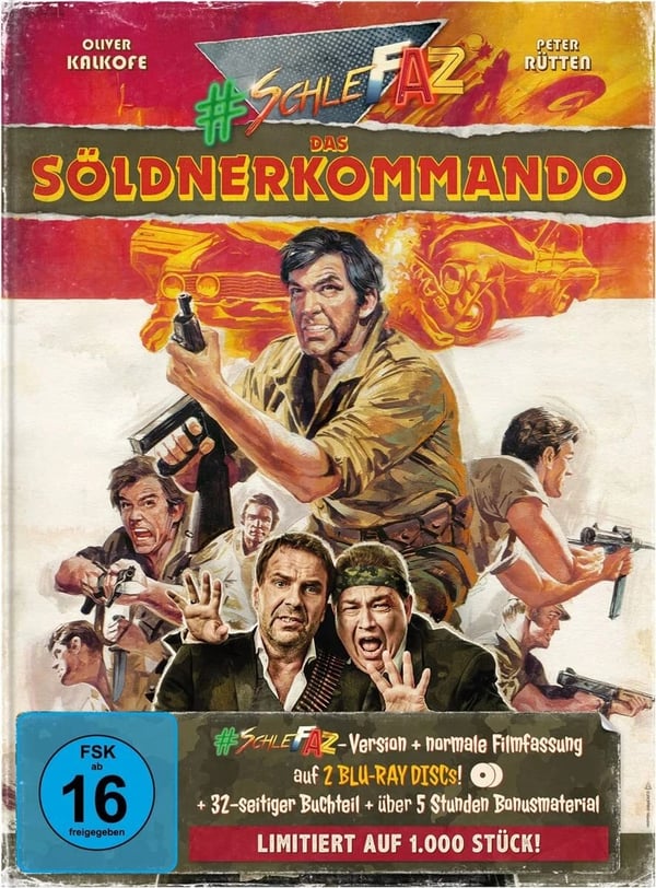KILL SQUAD 1982 / 2 Disc Ltd Mediabook / Jean Glaude Region B Blu Ray Brand New