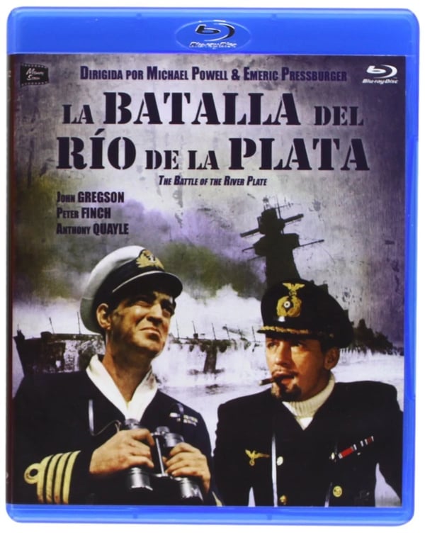 THE BATTLE OF THE RIVER PLATE 1956 / John Gregson Region B Bluray Brand New