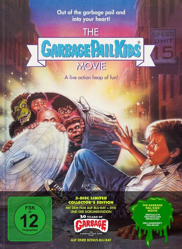 The Garbage Pail Kids Movie 3Disc Limited Collector's Edition im Me (Bluray) Brand New