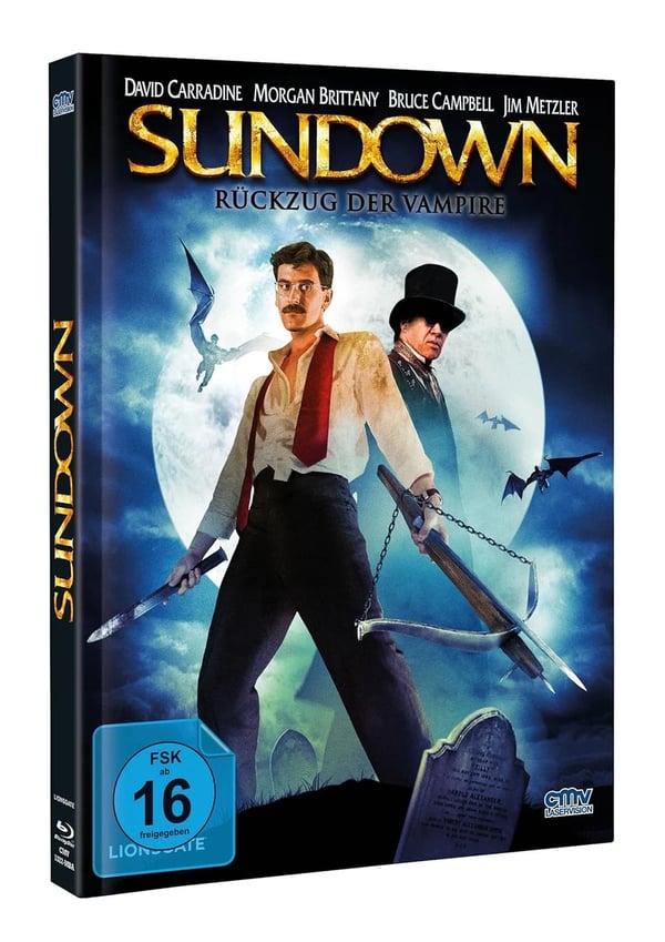 SUNDOWN: THE VAMPIRE IN RETREAT 1989 / 2 Disc Mediabook Region B Bluray Brand New