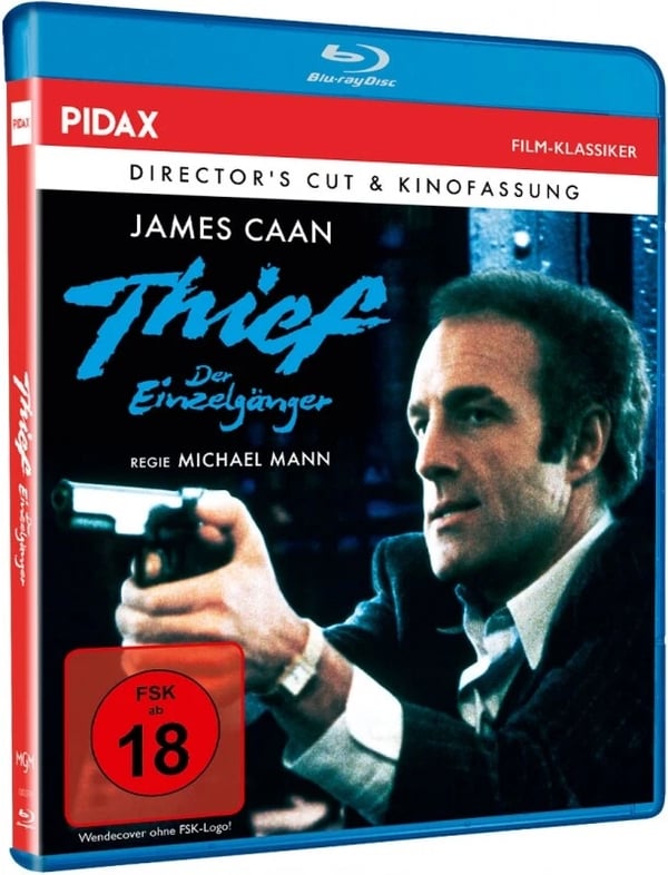 THIEF 1981 / Director's Cut & Theatrical Cut James Caan / Mann RB Bluray Brand New