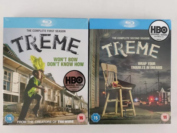 HBO Treme The Complete First And Second Season Blu Ray Bundle David Simon Drama Brand New