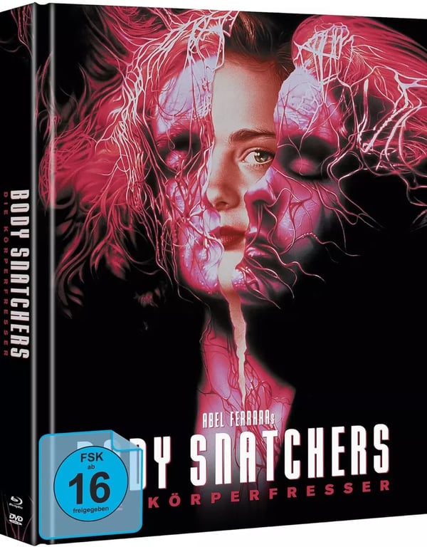 BODY SNATCHERS 1993 / 2 Disk Ltd Mediabook Region B Bluray Brand New