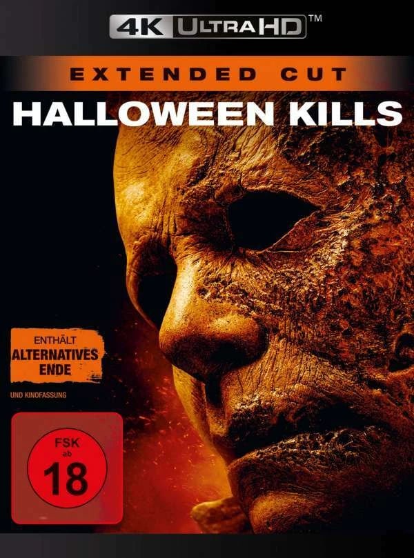 HALLOWEEN KILLS 2 Disc / Extended Cut (4K Ultra HD) RB Blu Ray Brand New