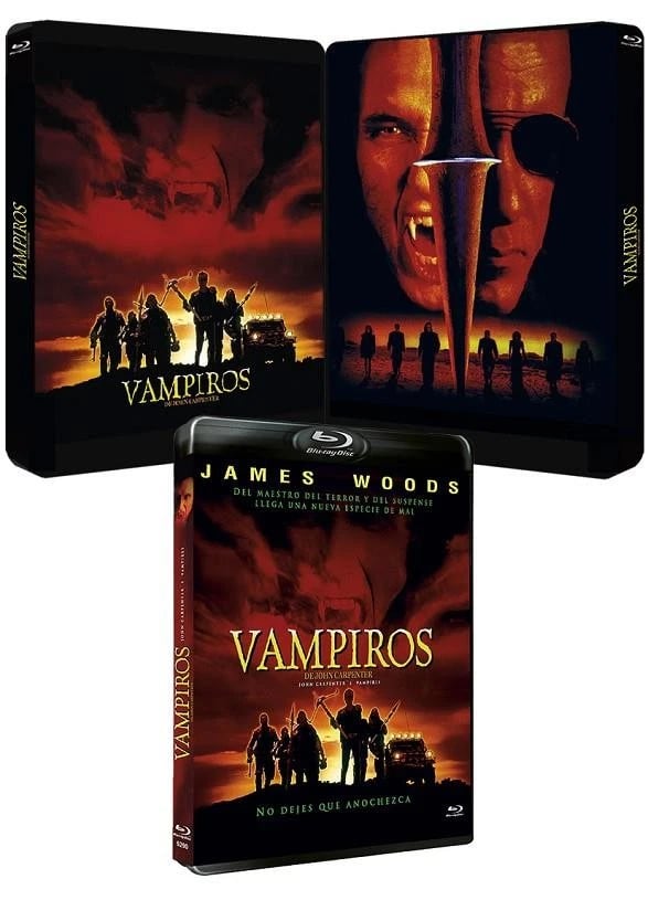 VAMPIRES 1998 / LTD EDITION STEELBOOK / John Carpenter Reg A B C Bluray Brand New