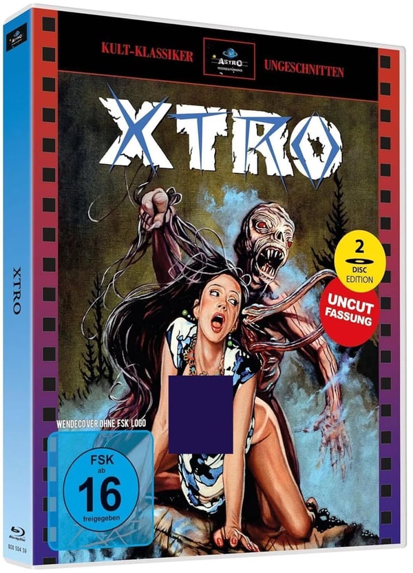 XTRO 1982 / 2 Disc Ltd to 300 Copies / In CD / Philip Sayer RB Bluray Brand New