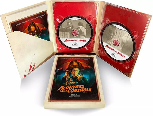 GOD TOLD ME TO 1976 / Larry Cohen / 2 Disc Special RB Blu Ray & DVD Brand New