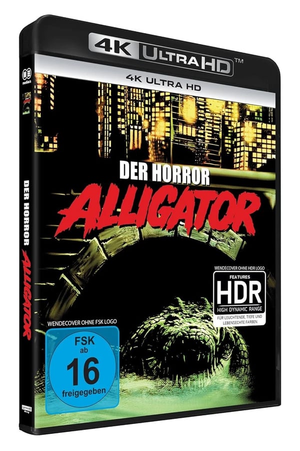 ALLIGATOR 1980 / Robert Forster (4K UHD) Region B Blu Ray Brand New