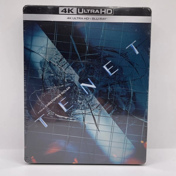 Tenet (2020, 4k UHD Bluray Steelbook) Import Brand New