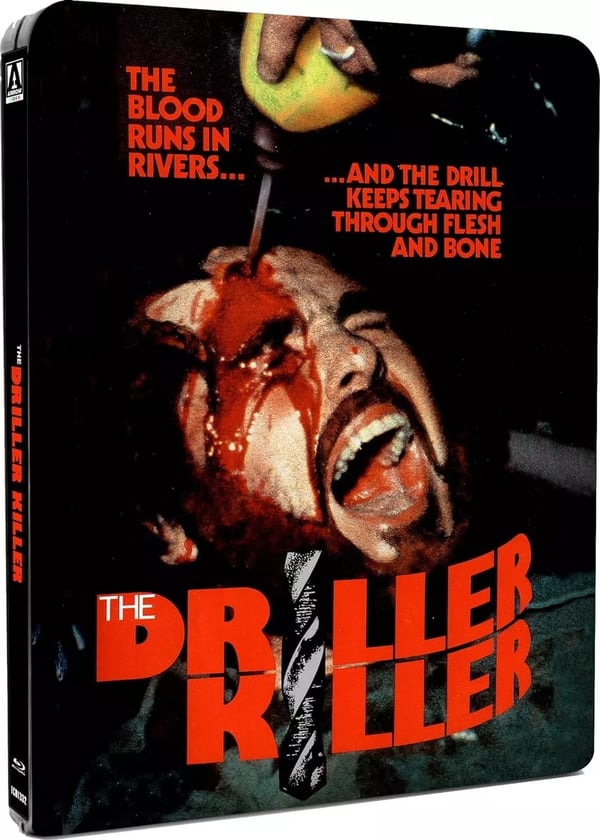 THE DRILLER KILLER STEELBOOK Bluray Abel Ferrara THRILLER Original Releas R2 Brand New