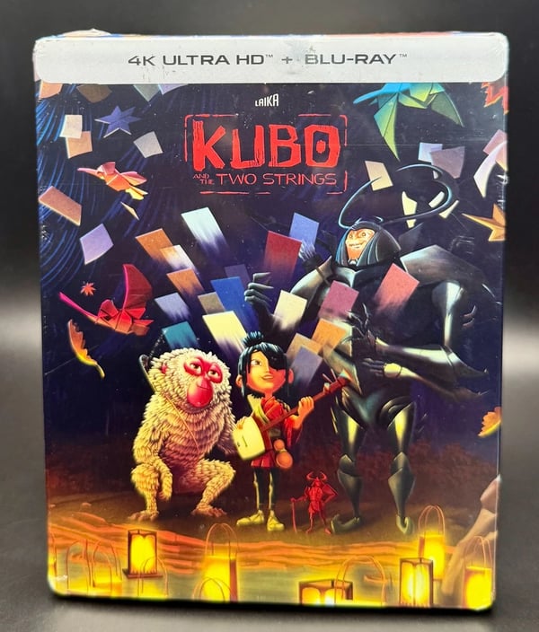KUBO AND THE TWO STRINGS US EXCLUSIVE 4K BLURAY STEELBOOK READ DESCRIPION! Brand New