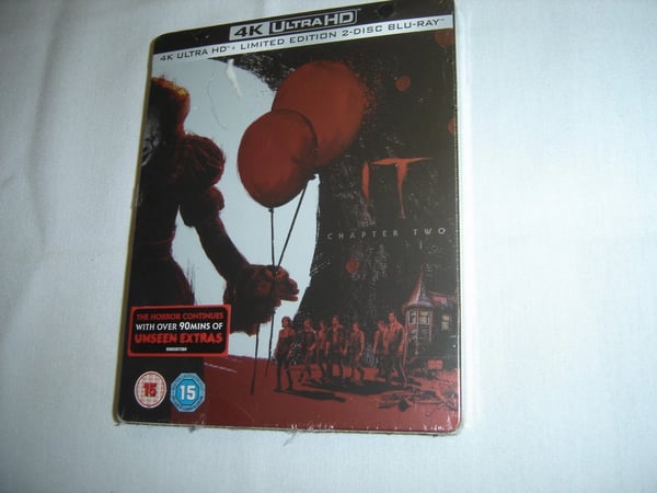 IT Chapter Two 4K Bluray Steelbook Brand New