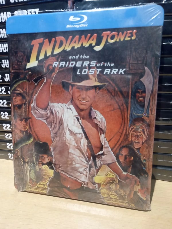 Indiana Jones And The Raiders Of The Lost Ark Blu Ray Steelbook Brand New