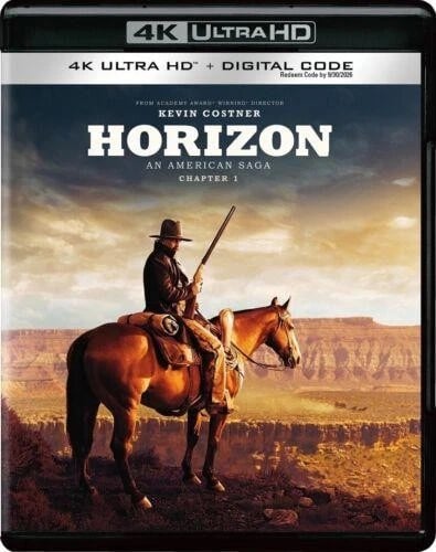 HORIZON: AN AMERICAN SAGA CHAPTER 1 4K UHD (Blu Ray) Region free Brand New