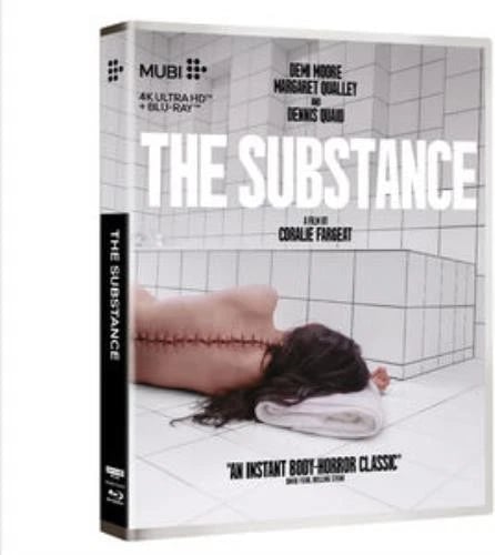 SUBSTANCE 4K UHD (Blu Ray) Region free Brand New