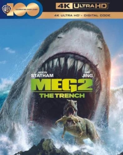 MEG 2: THE TRENCH 4K UHD (Blu Ray) Region free Brand New MEG 2: THE TRENCH 4K UHD (Blu Ray) Region free Brand New
