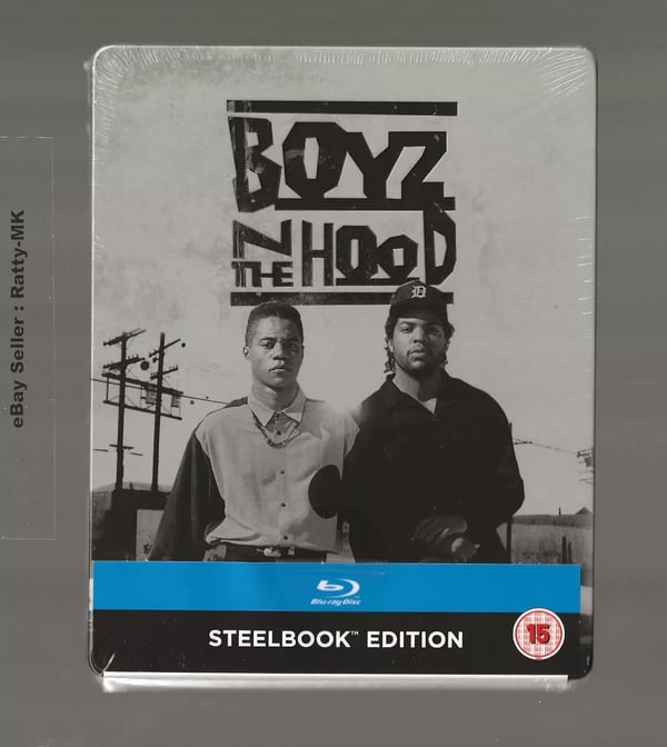 BOYZ N THE HOOD BLU RAY STEELBOOK Brand New