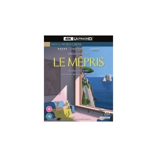 Le Mepris 4K UHD Blu Ray Region free Brand New