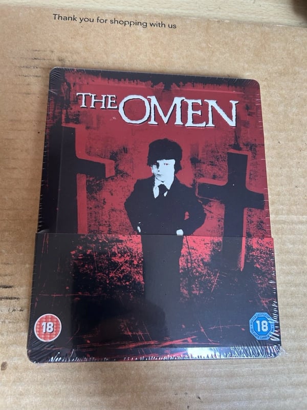 The Omen (1976) Limited Edition Blu Ray SteelBook Brand New