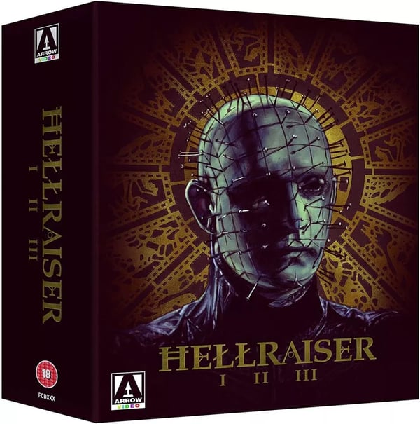 HELLRAISER TRILOGY I II III BLU RAY DVD ORIGINAL 2016 Brand New