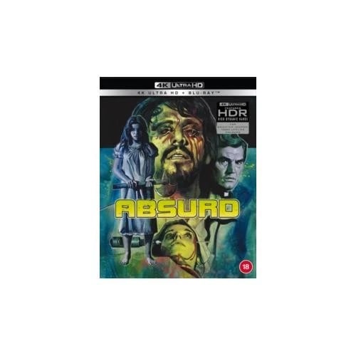 Absurd (aka Rosso Sangue) 4K UHD Blu Ray Region free Brand New