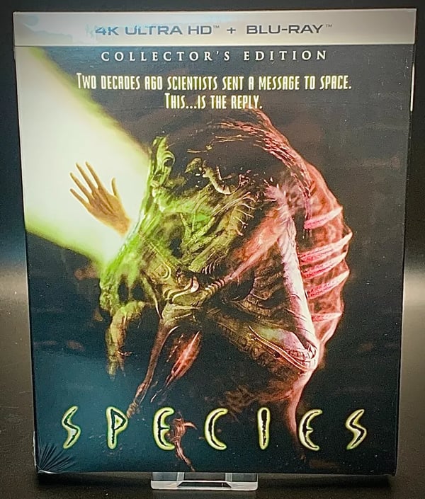 SPECIES SHOUT! FACTORY EXCLUSIVE 4K UHD BLURAY + SLIPCOVER !! Brand New SPECIES SHOUT! FACTORY EXCLUSIVE 4K UHD BLURAY + SLIPCOVER !! Brand New