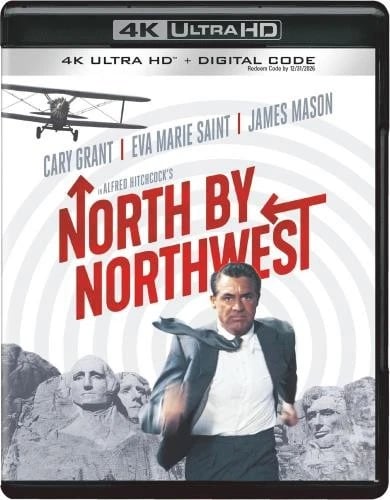 NORTH BY NORTHWEST 4K UHD (Blu Ray) Region free Brand New