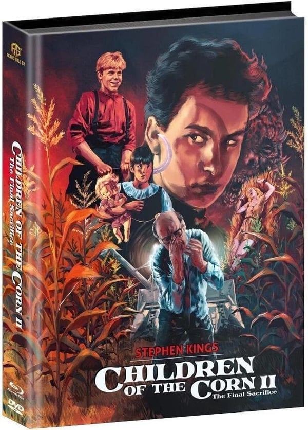 Children of the Corn 2: The Final Sacrifice (1992)(Padded Mediabook) Bluray Dvd Brand New
