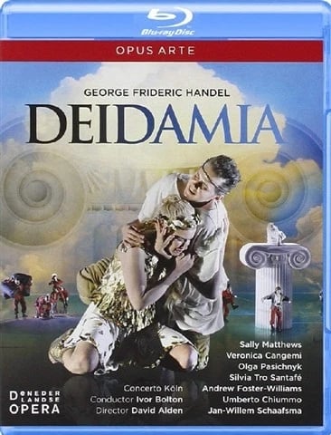 Handel Deidamia Live Concert Bluray Region B Movie Fast Ship Qua Brand New
