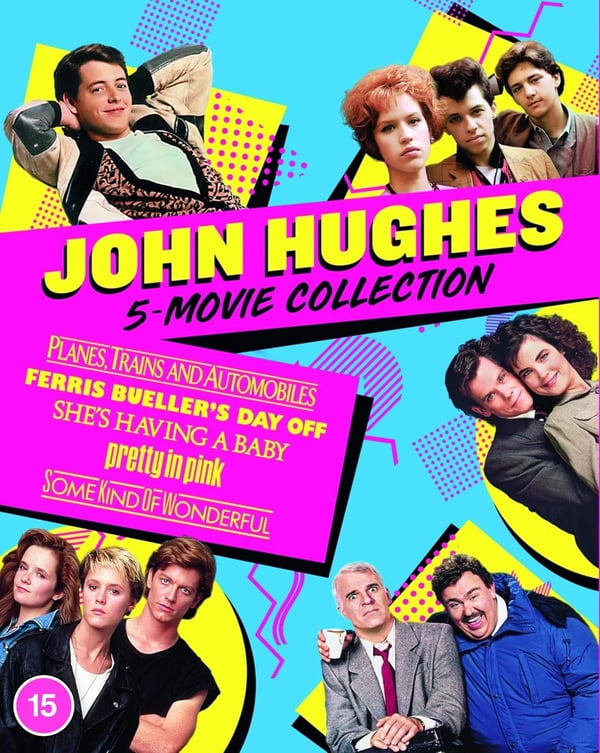 John Hughes 5 Movie Collection (15) 5 Discs Bluray Genuine Brand New