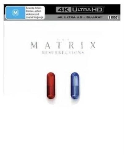 The Matrix Resurrections Limited Edition Steelbook 4K UHD Blu Ray Region free Brand New