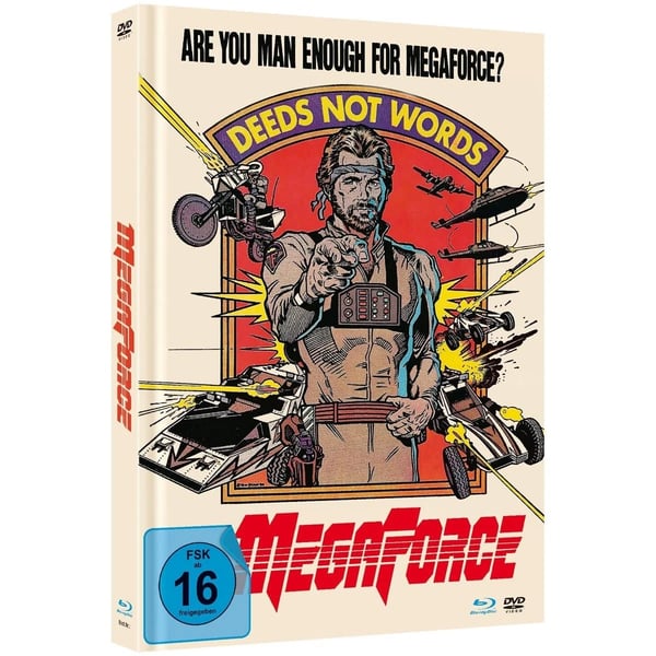 Megaforce Mediabook Cover C Limited Edition auf 500 Stück (+ DVD (Bluray) Brand New