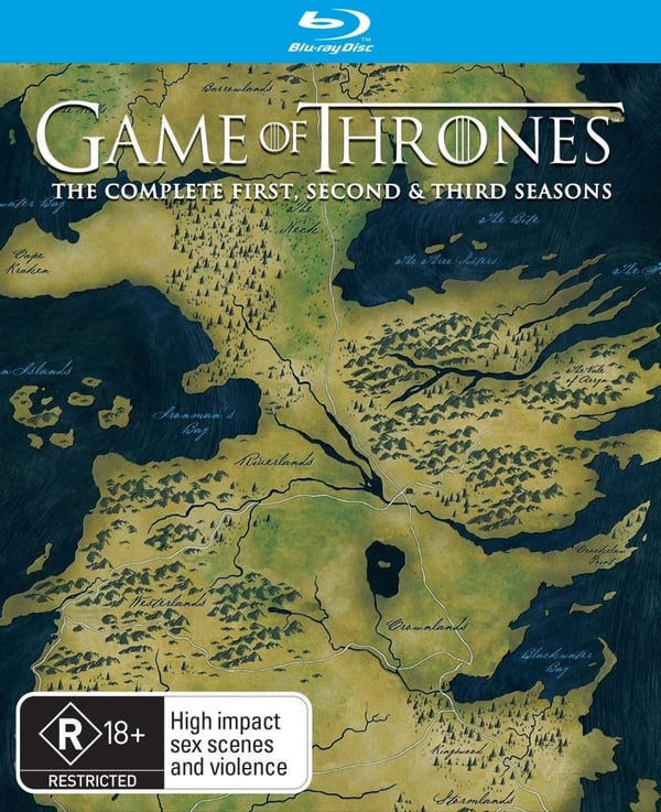 Game of Thrones: Seasons 1 3 (Bluray) Brand New