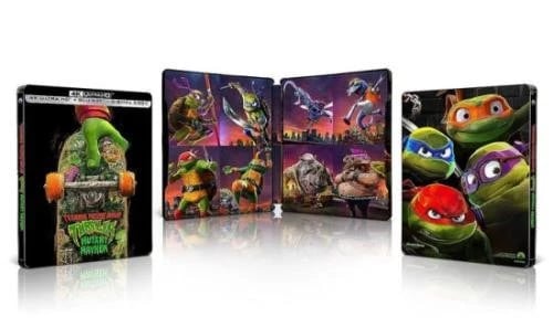 TEENAGE MUTANT NINJA TURTLES: MUTANT MAYHEM 4K UHD (Blu Ray) Region free Brand New