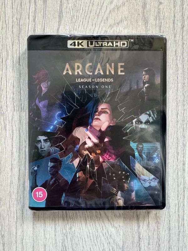 Arcane: League of Legends Season 1 4K UHD Bluray Brand New