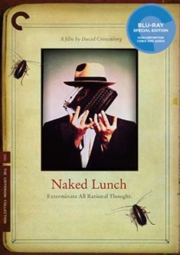 NAKED LUNCH Region A Blu Ray,US Import Brand New
