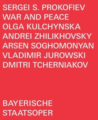 ANDREI ZHILIKHOVSKY: PROKOFIEV: WAR & PEACE Region A Blu Ray,US Import Brand New
