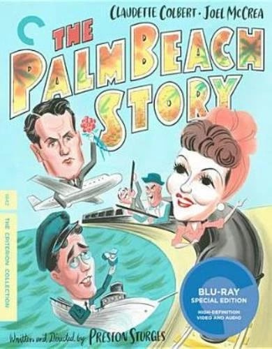 PALM BEACH STORY Region A Blu Ray,US Import Brand New