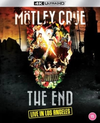 MOTLEY CRUE: END: LIVE IN LOS ANGELES 4K UHD (Blu Ray) Region free Brand New