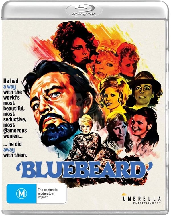 Bluebeard (Bluray) Richard Burton Raquel Welch Virna Lisi Nathalie Delon Brand New