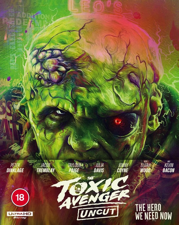 The Toxic Avenger (4K UHD Bluray) Sarah Niles Jonny Coyne (PRESALE 17/11/2025) Brand New