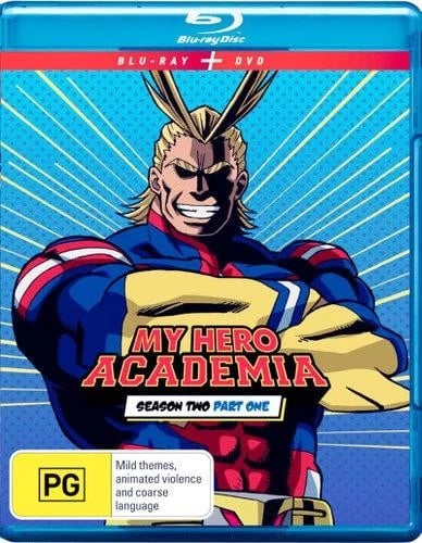 MY HERO ACADEMIA: SEASON 2 PART 1 (BLURAY/DVD) Region B Blu Ray Brand New MY HERO ACADEMIA: SEASON 2 PART 1 (BLURAY/DVD) Region B Blu Ray Brand New