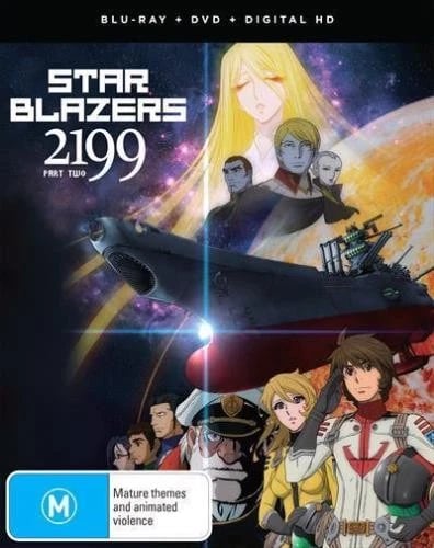 STAR BLAZRS: SPACE BATTLESHIP YAMATO 2199 PART 2 (DVD/BLU Region B Blu Ray Brand New