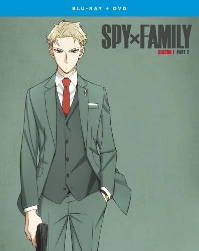 SPY X FAMILY: SEASON 1 PART 2 (BLURAY/DVD) Region B Blu Ray Brand New