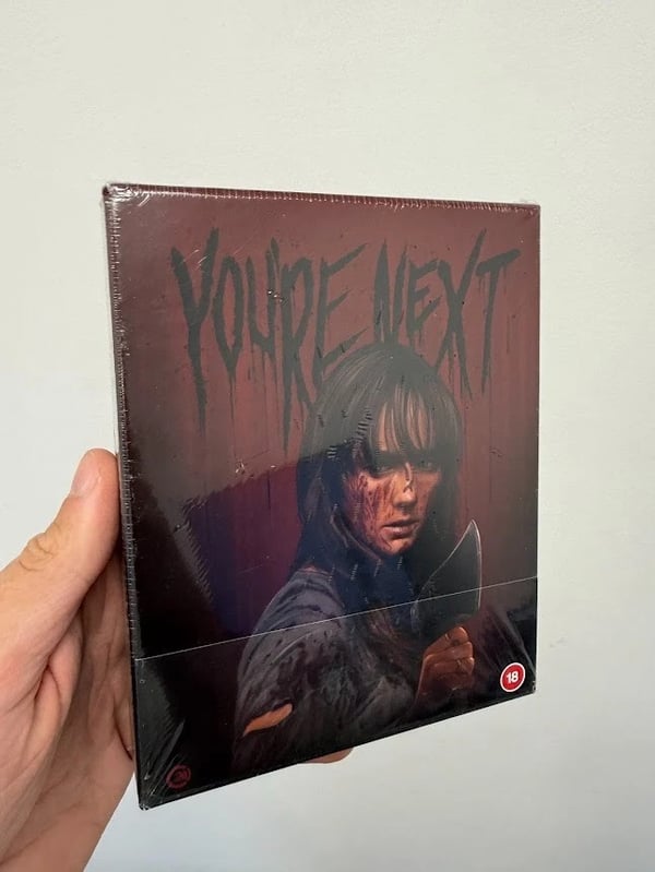 You're Next Limited Edition (4K Ultra HD + BluRay) Scuff to Cover Brand New