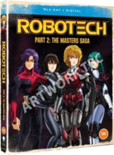 RoboTech Part 2 The Masters Region B Blu Ray Brand New